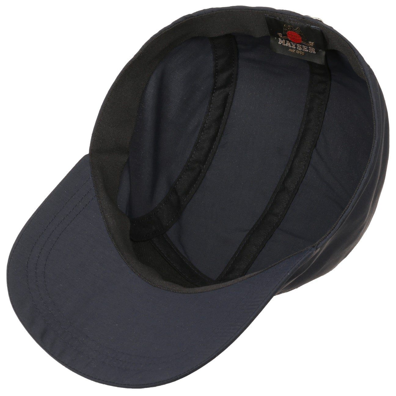 Mayser Baseball Cap (1-St) Made in geschlossen, Sonnencap dunkelblau EU Hinten the
