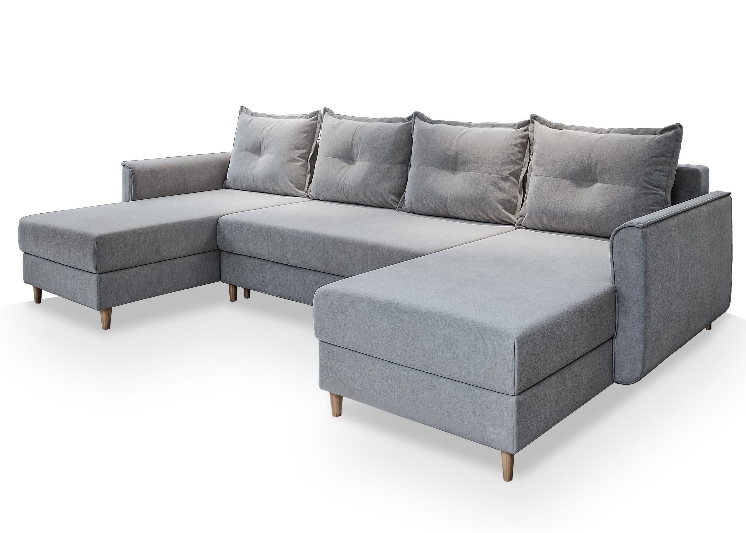 Masseno Ecksofa VERNI mit Schlaffunktion U-Form, günstig online kaufen