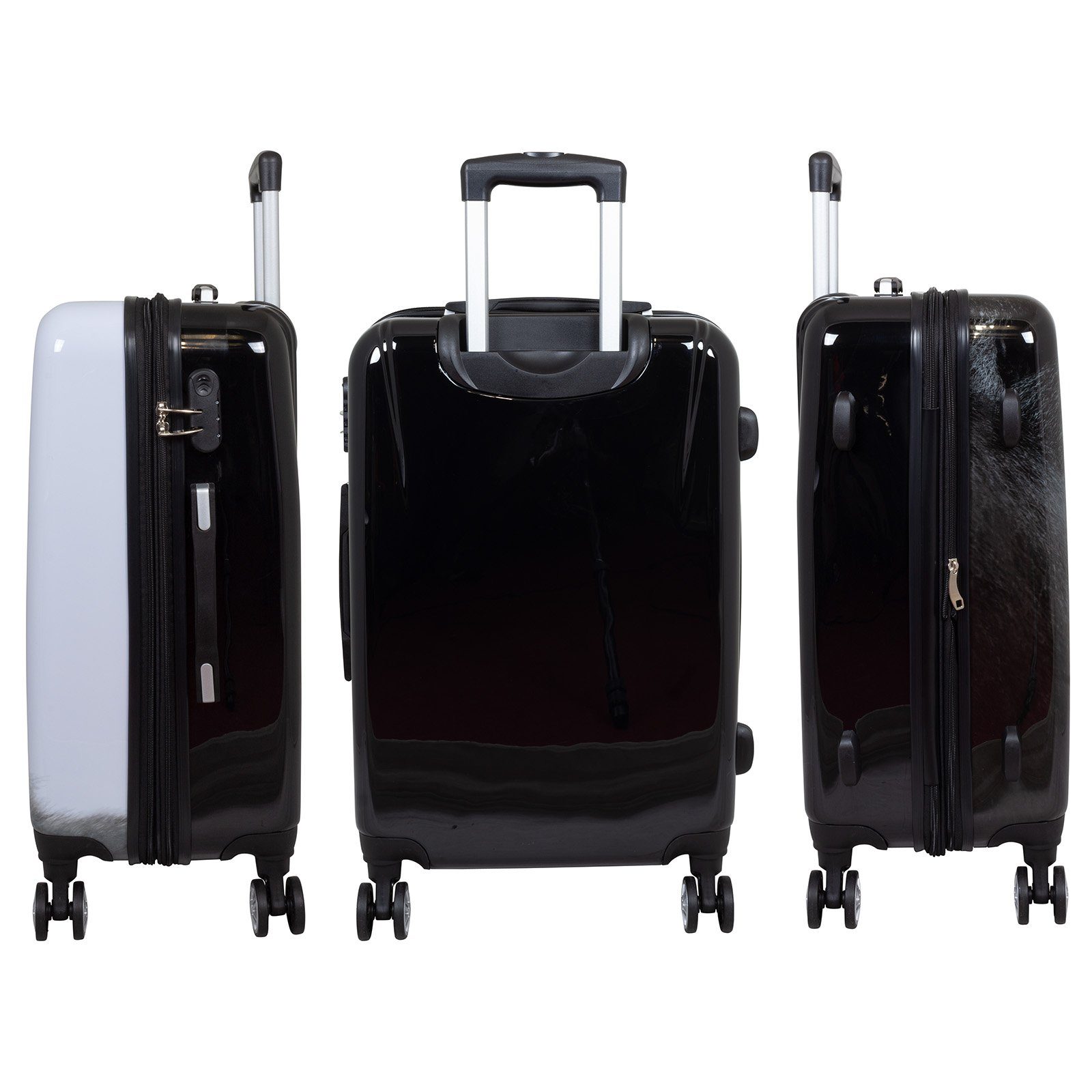 Trendyshop365 Hartschalen-Trolley Gorilla, bunter Koffer mit günstig online kaufen