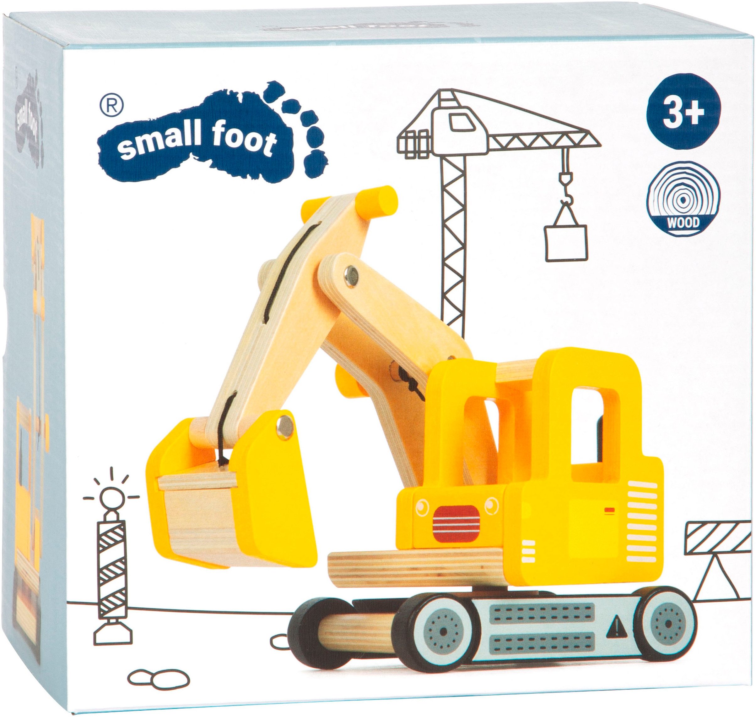 Small Foot Spielzeug-Bagger Schaufelbagger