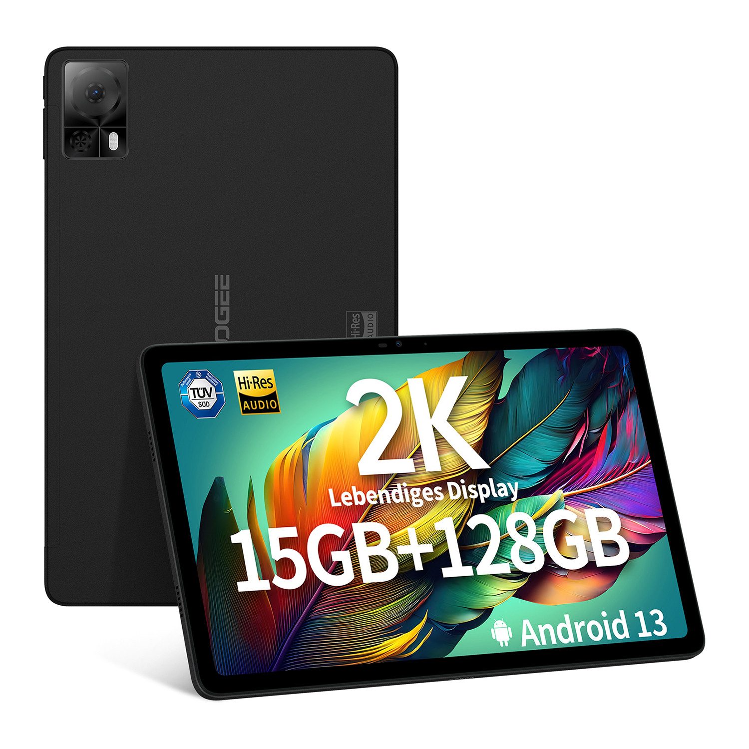 DOOGEE T20S 10.4 Zoll, Android 14 Tablets PC, 8GB RAM+128GB ROM(1TB TF) Tablet (10.4", 128 GB, Android 14, 4G LTE, 5GWifi/ 3MP+5MP/7500mAh/ GMS/Widevine L1/GPS/BT5.0/OTG)