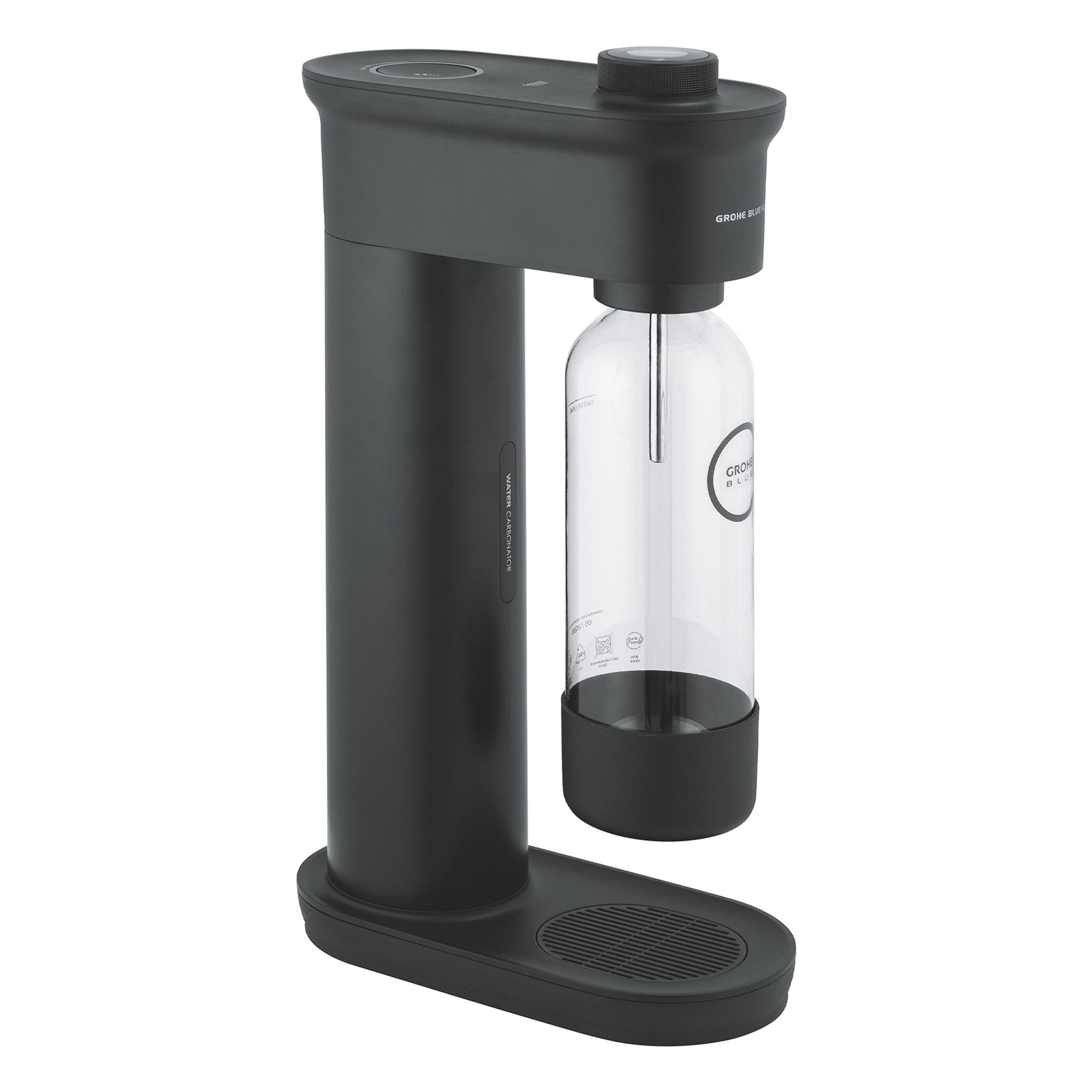 Grohe Wassersprudler Blue Fizz Wassersprudler, Advanced Couple Set, schwarz (31946K00)