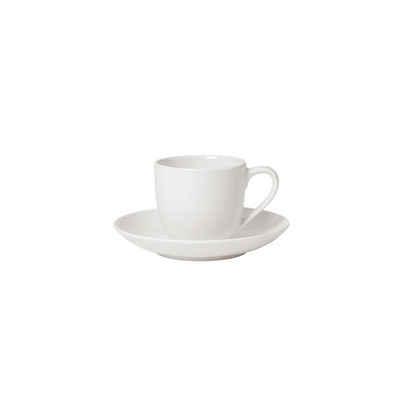 Villeroy & Boch Kaffeeservice For Me Espresso-Set für 2 Personen (4-tlg), 2 Personen, Porzellan