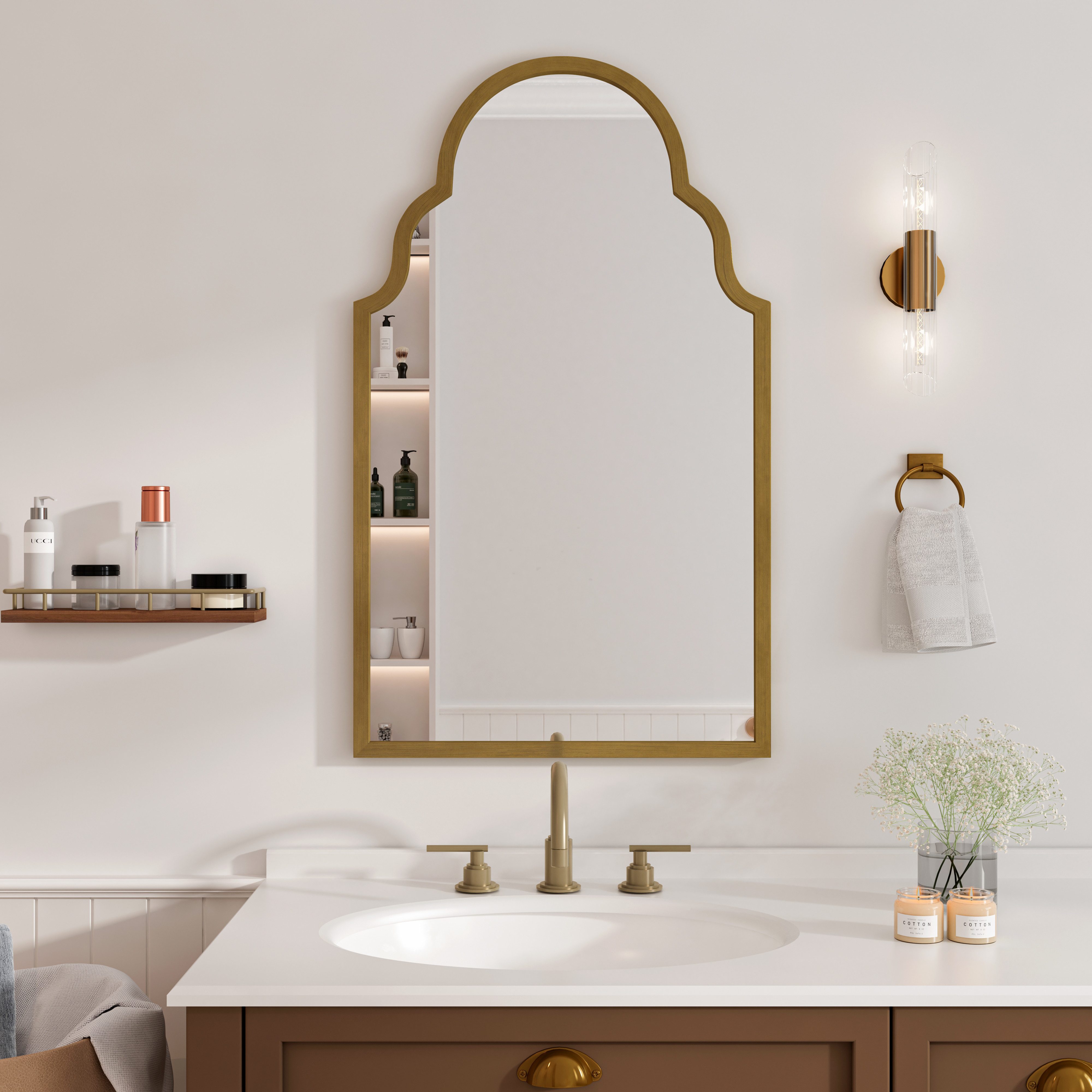 Celya Badspiegel Spiegel groß, Wandspiegel Modern, günstig online kaufen