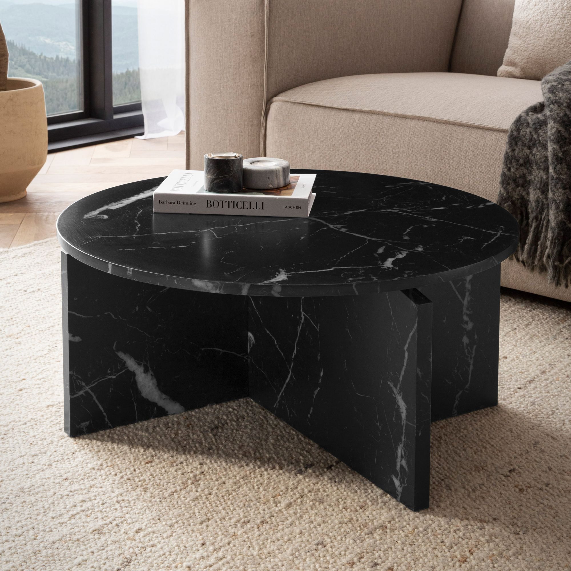 FINEBUY Couchtisch FB59734 (70x70x33 cm MDF, günstig online kaufen