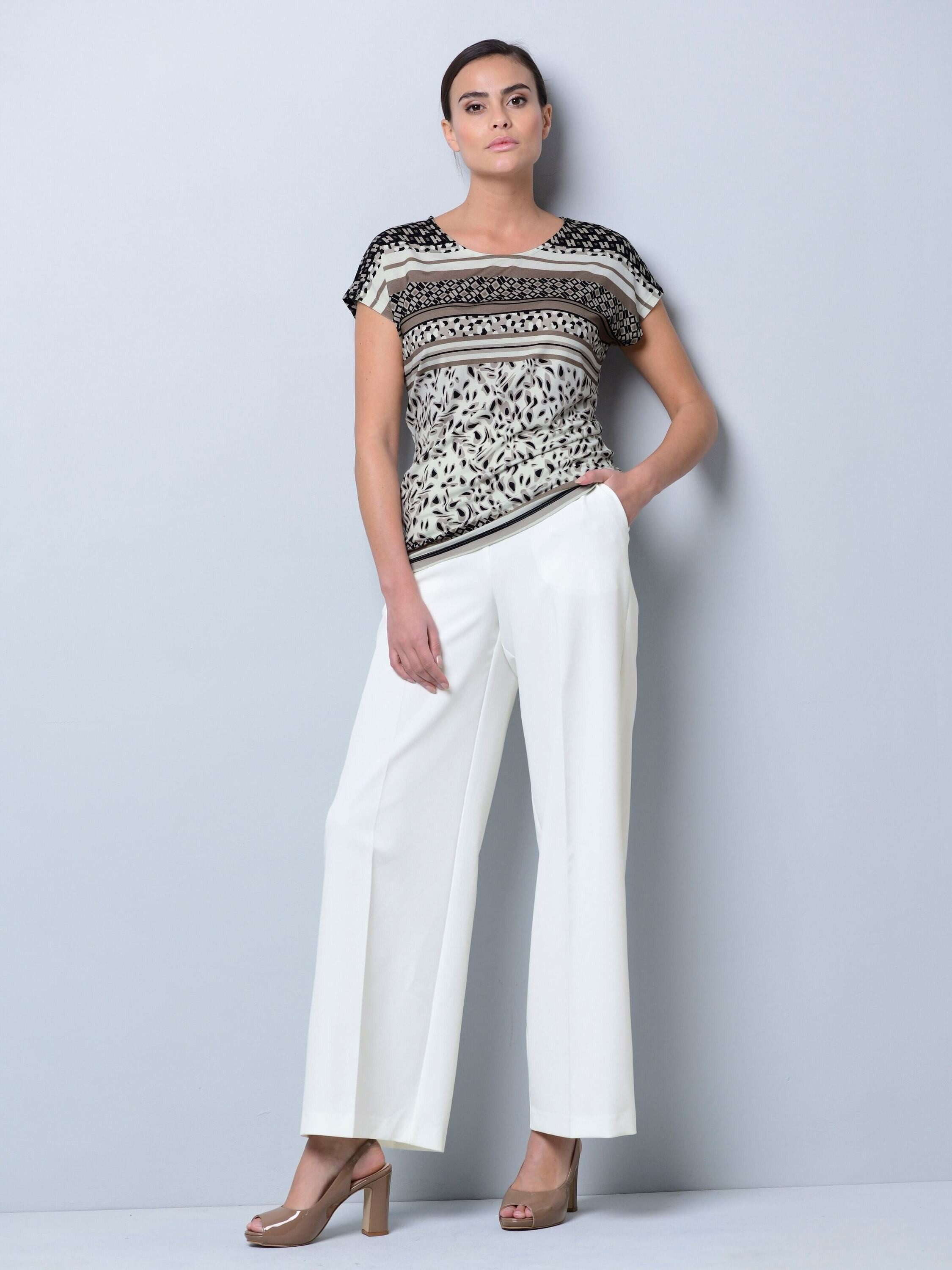 Alba Moda Print-Shirt Shirt mit kurzem Arm
