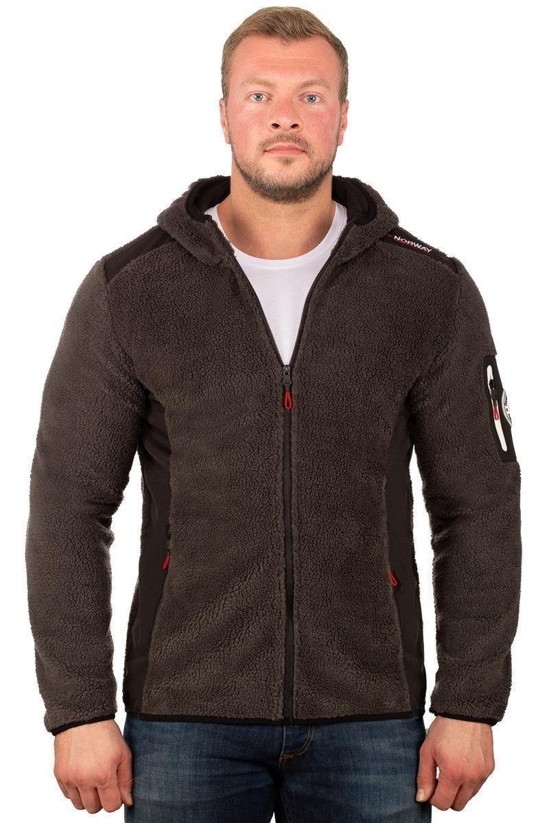 Geographical Norway Fleecejacke Herren Hoodie batufour günstig online kaufen