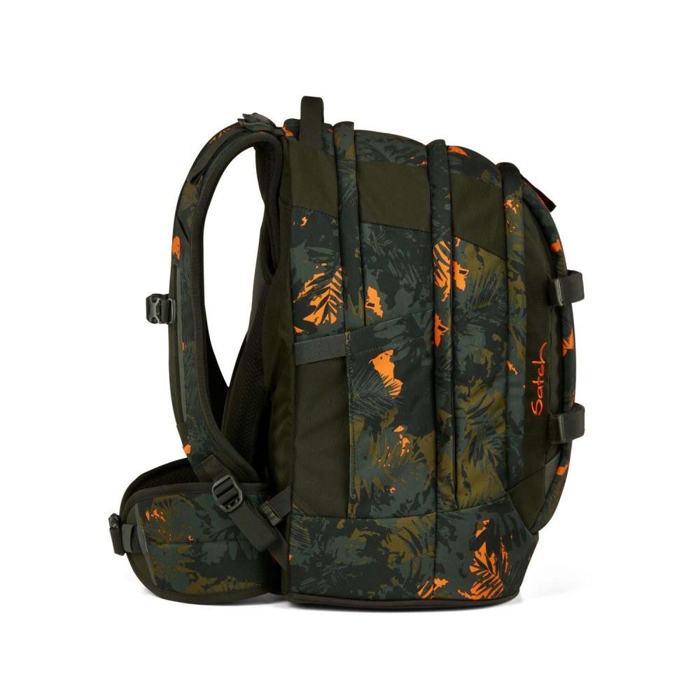 Satch Schulrucksack Pack (4tlg., inkl. Schlamperbox, Regenhülle und Geldbörse)
