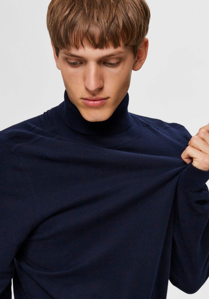 Selected Rollkragenpullover SLHBERG ROLL NECK NOOS günstig online kaufen