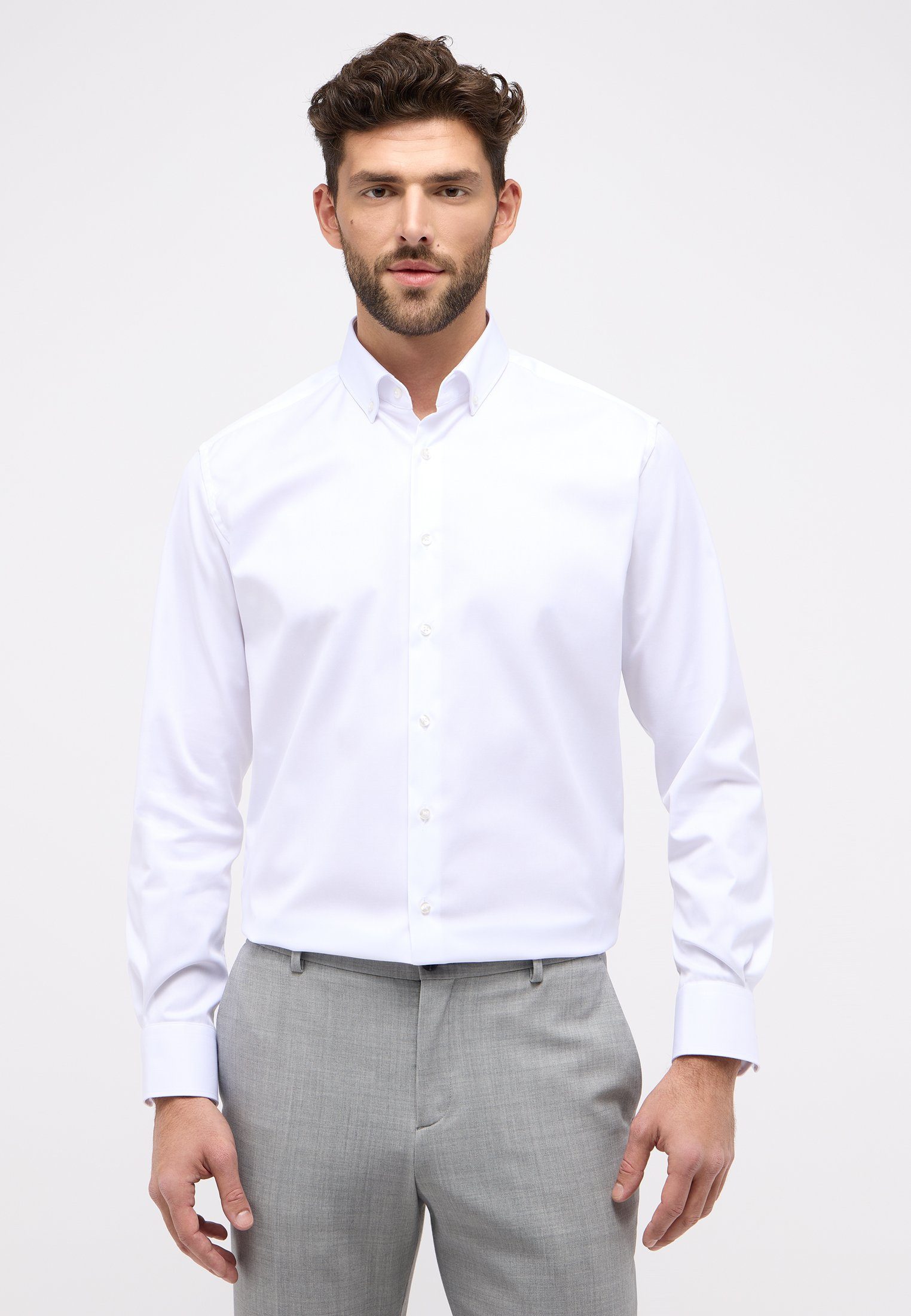 Eterna Langarmhemd MODERN FIT NON IRON günstig online kaufen