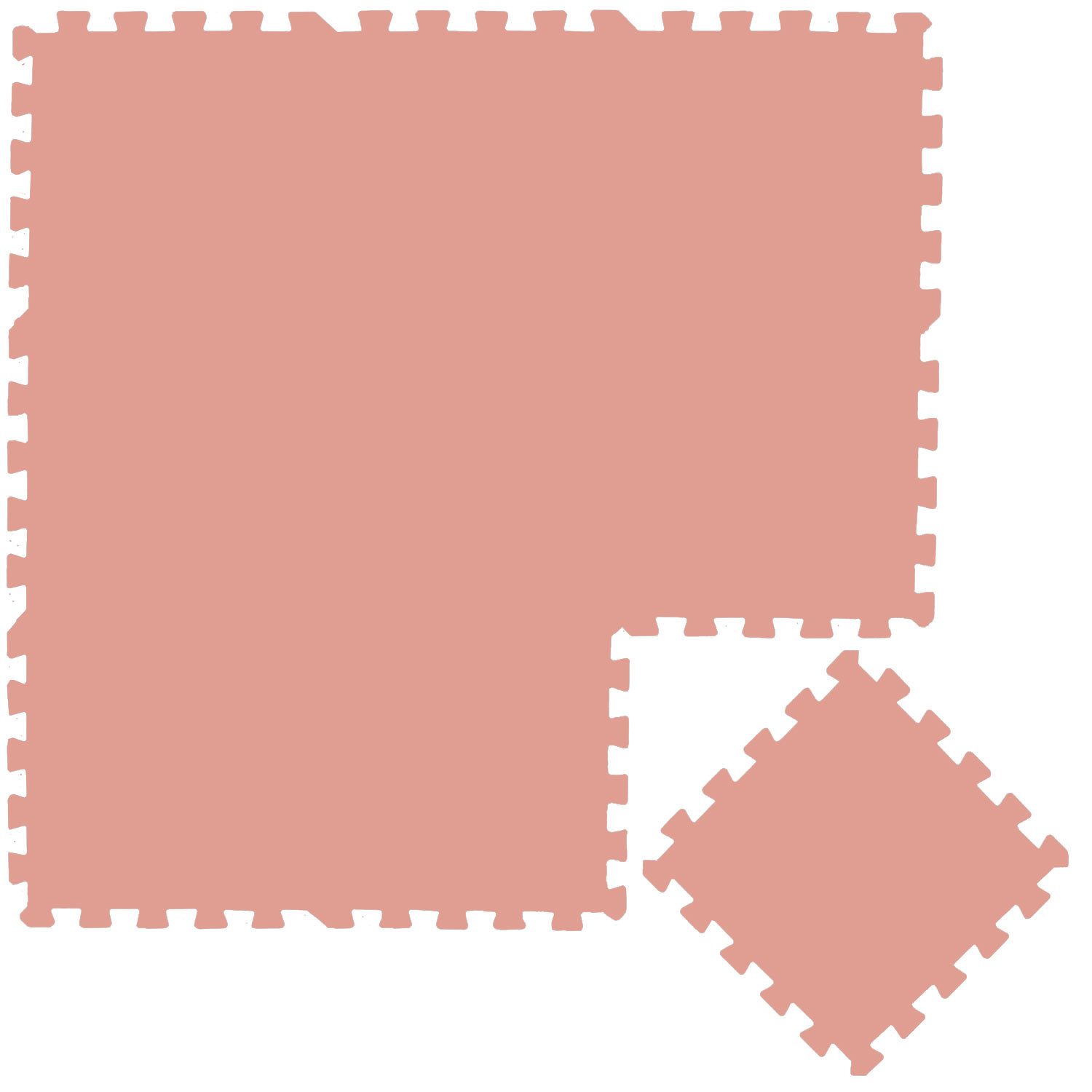 LittleTom Puzzlematte ab dem 1. Tag - 9 Teile Baby Spielmatte - 30 x 30 Kinder Krabbelmatte, (9-tlg), Spielunterlage für Babys und Kleinkinder - Kinderzimmer Puzzleteppich