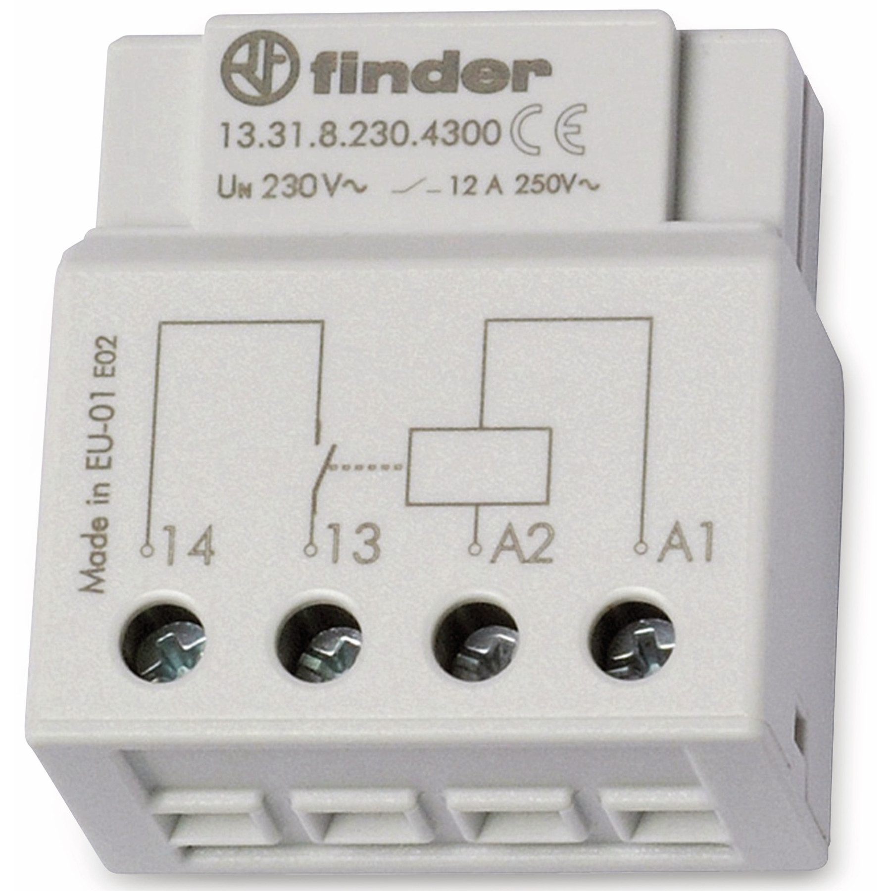 Verteilerbox FINDER Schaltrelais 230 V, 12 A, 13.31.8.230.4300