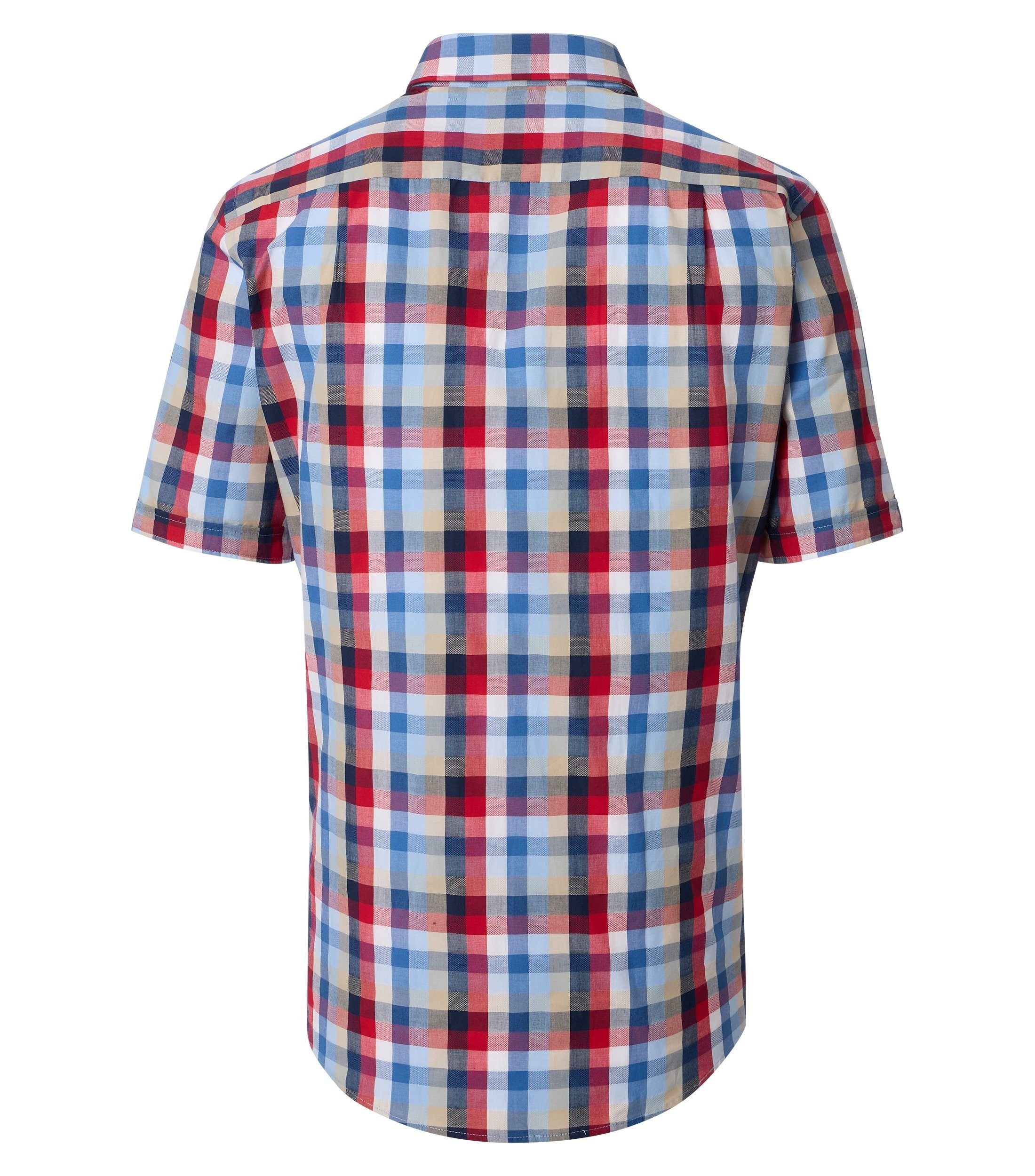 Redmond Kurzarmhemd kariert Comfort Fit günstig online kaufen