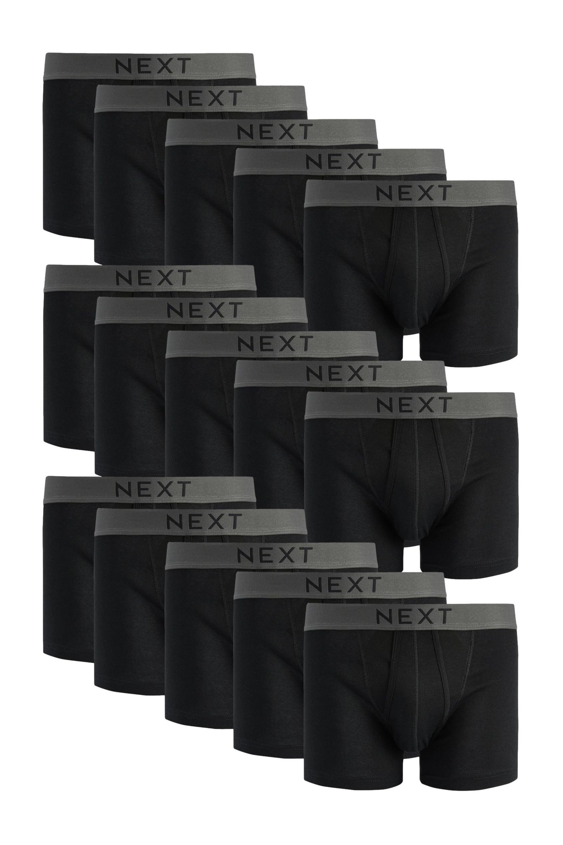 Next Boxer 15er-Pack A-Front-Boxershorts aus 100 % Baumwolle (15-St)
