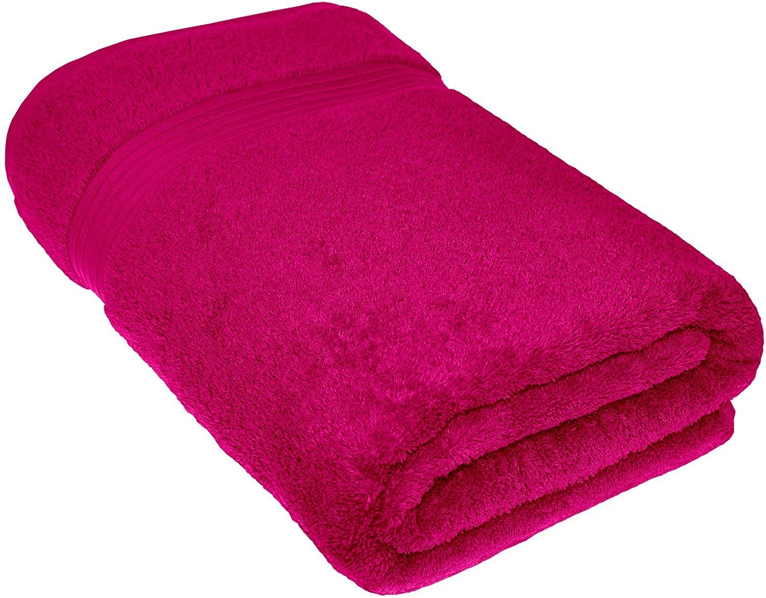 Lashuma Saunatuch Linz, Frottee 70x200 cm Saunahandtuch Purpur pink (1-St), Damen