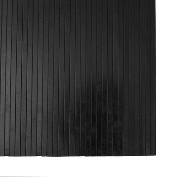 Teppich Teppich Rechteckig Schwarz 80x200 cm Bambus, vidaXL, Rechteckig