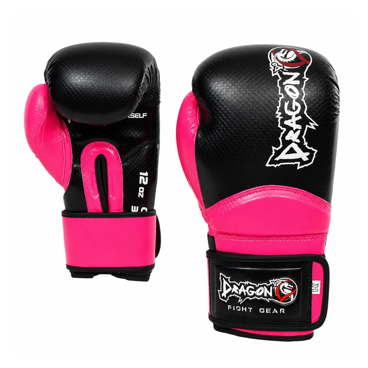 DragonDo Boxhandschuhe Trainingshandschuhe Carbon für Damen & Herren – Profi Muay Thai
