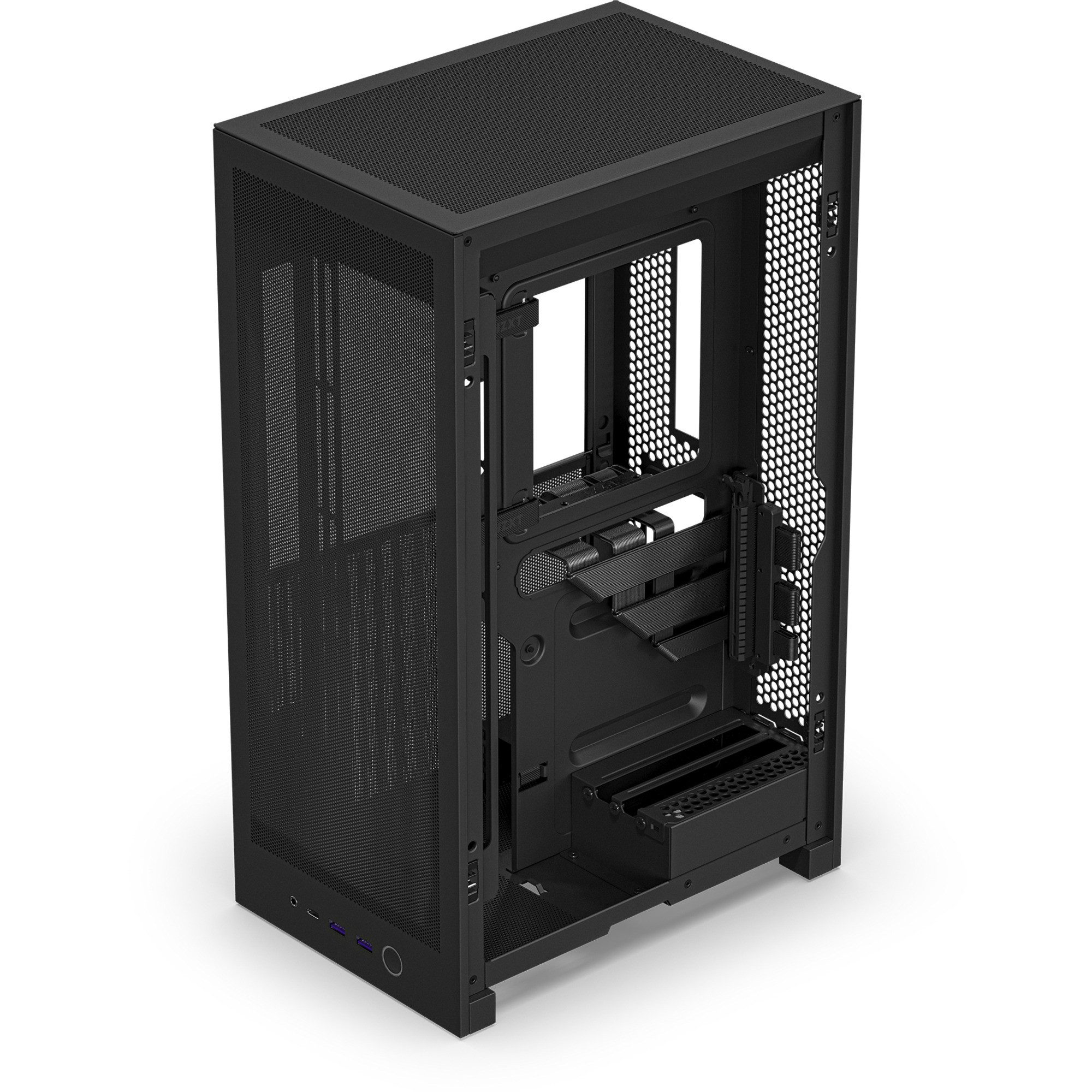 NZXT PC-Gehäuse NZXT H2 Flow, Tower-Gehäuse, (Tempered Glass)