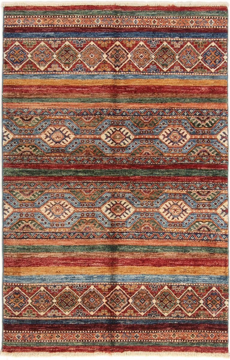 Orientteppich Arijana Shaal 100x159 Handgeknüpfter Orientteppich, Nain Trading, rechteckig, Höhe: 5 mm | Kurzflor-Teppiche