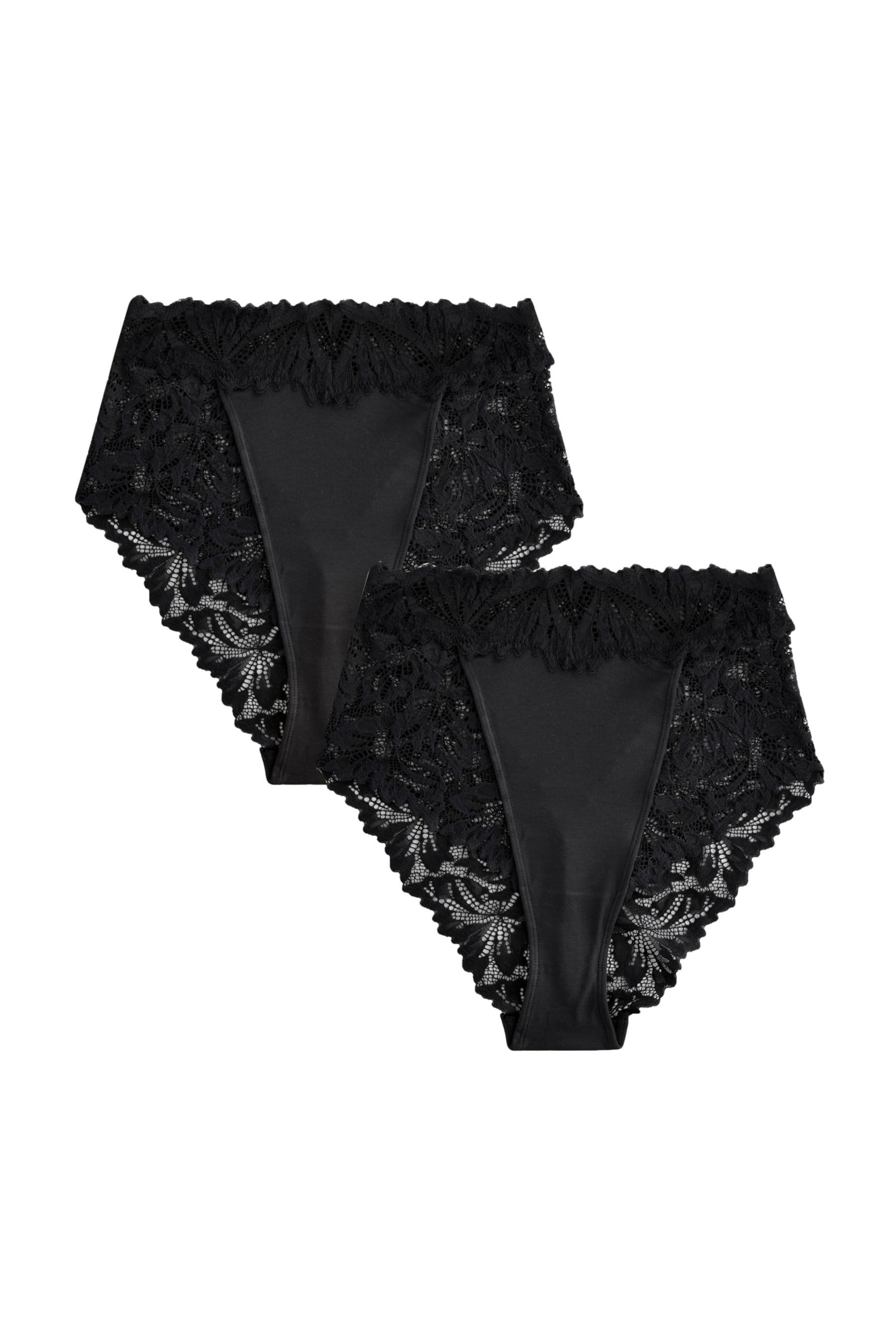 Next Tanga 2er-Pack Comfort Spitzenslips, Tanga (2-St)