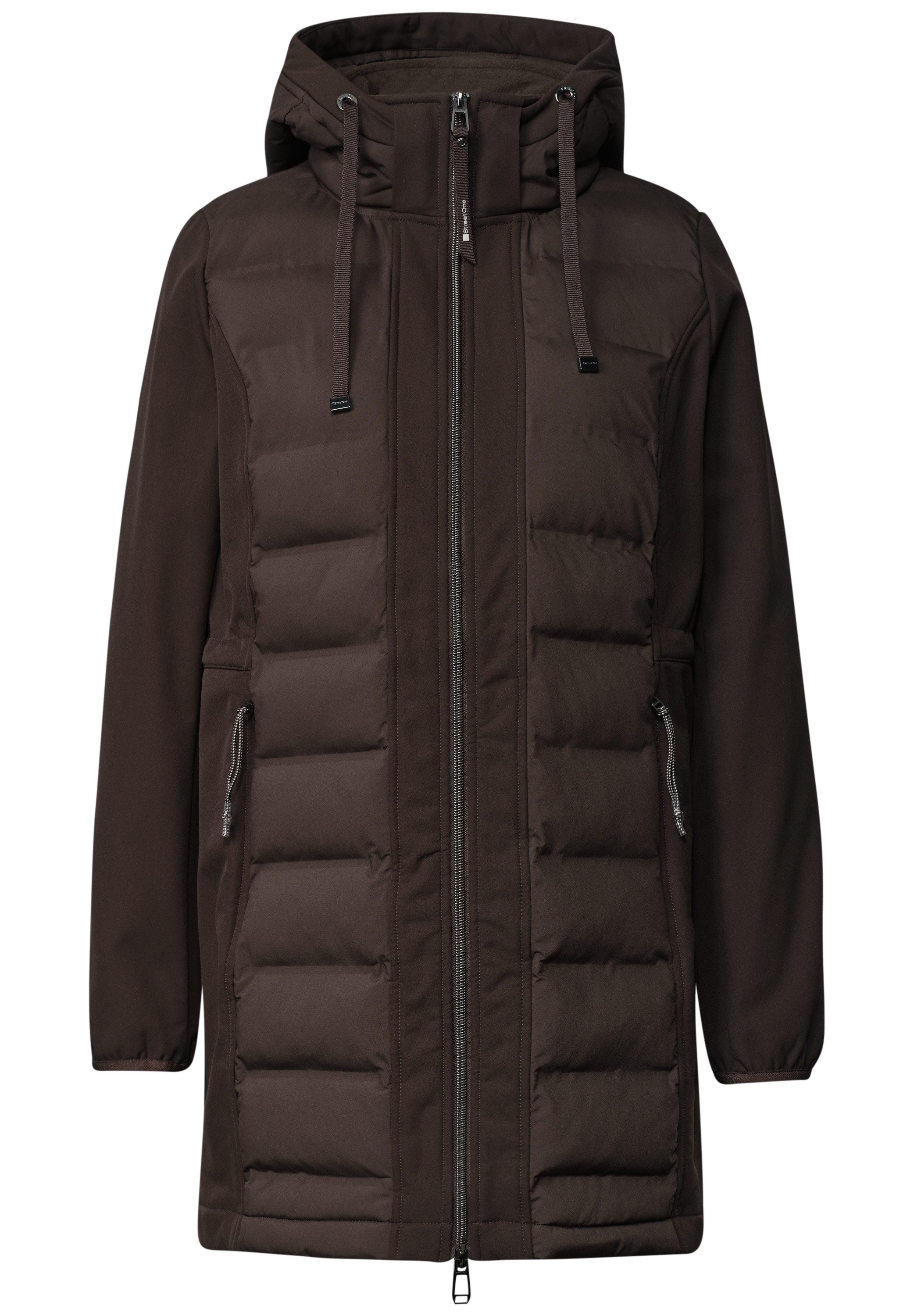 STREET ONE Softshelljacke mit Tunnelzug im Bund zum Taillieren – Bild 4 von 5