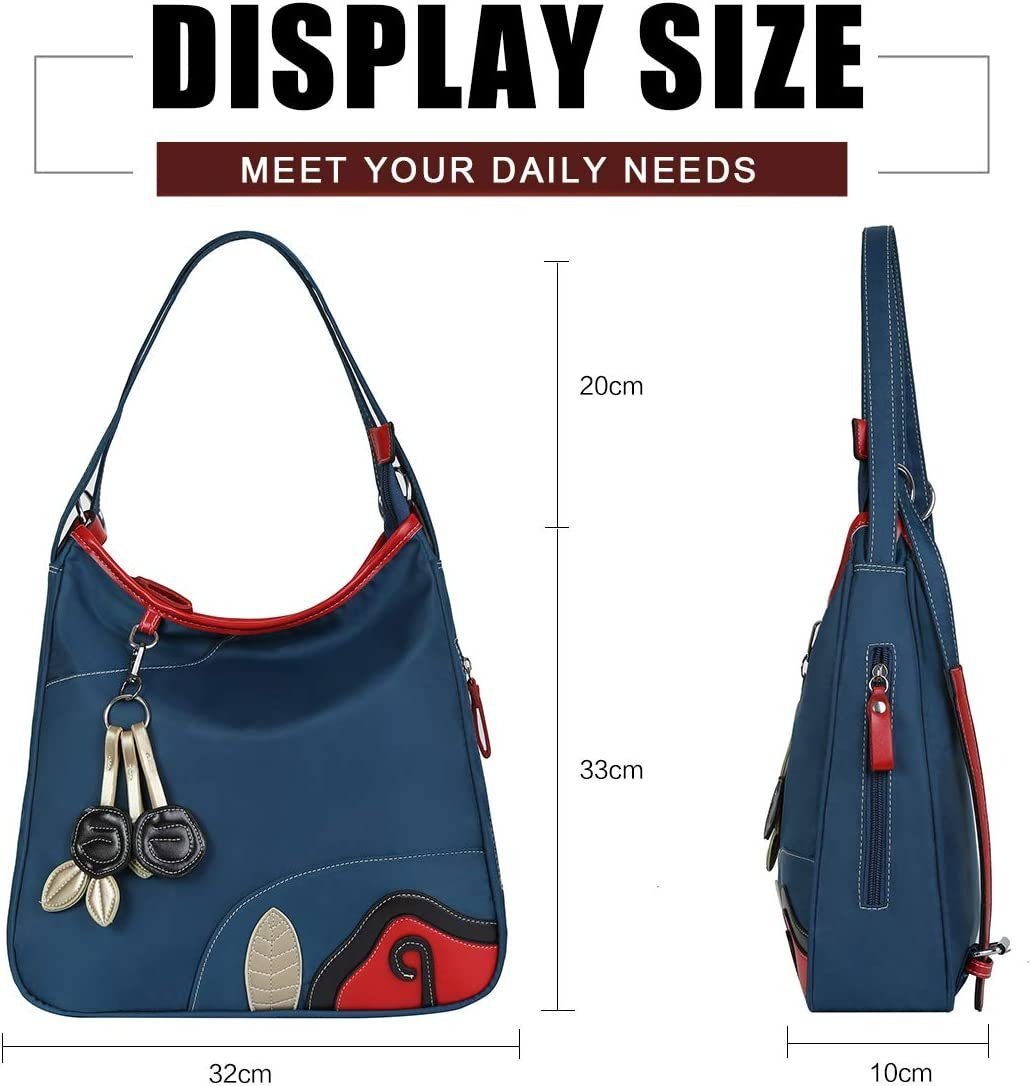 M-Diamant Umhängetasche Damen Schultertasche aus hochwertigem Nylon Leicht günstig online kaufen