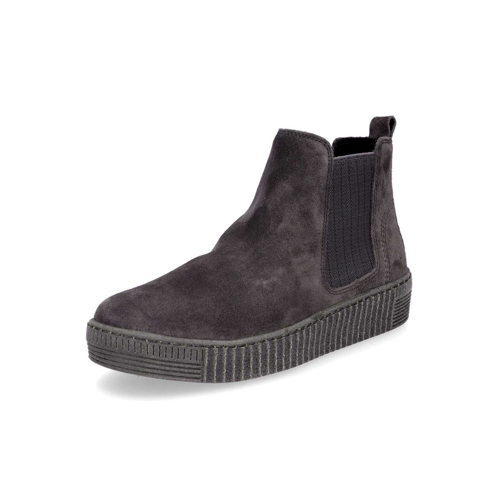 Gabor Damen Leder Chelsea Boot grau Chelseaboots
