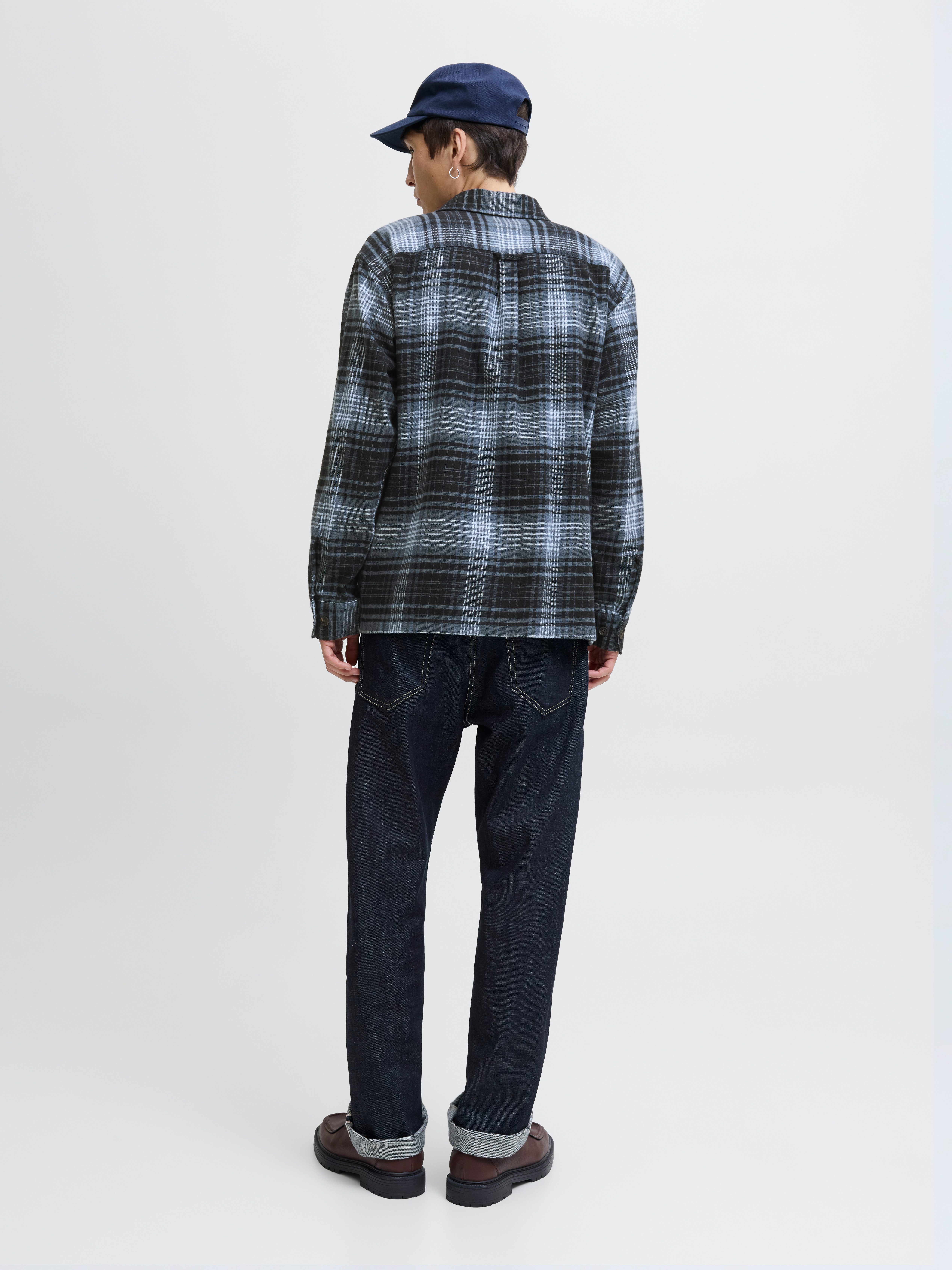 Jack & Jones Langarmhemd JJECHARGE OVERSHIRT LS NOOS