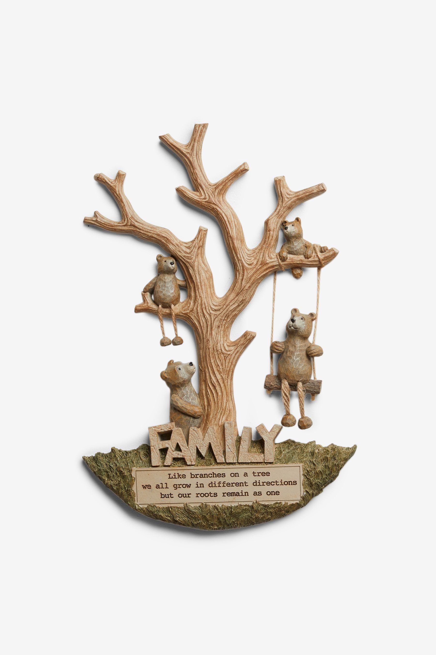 Next Wanddekoobjekt Wandkunst Familienstammbaum Barnaby Bear