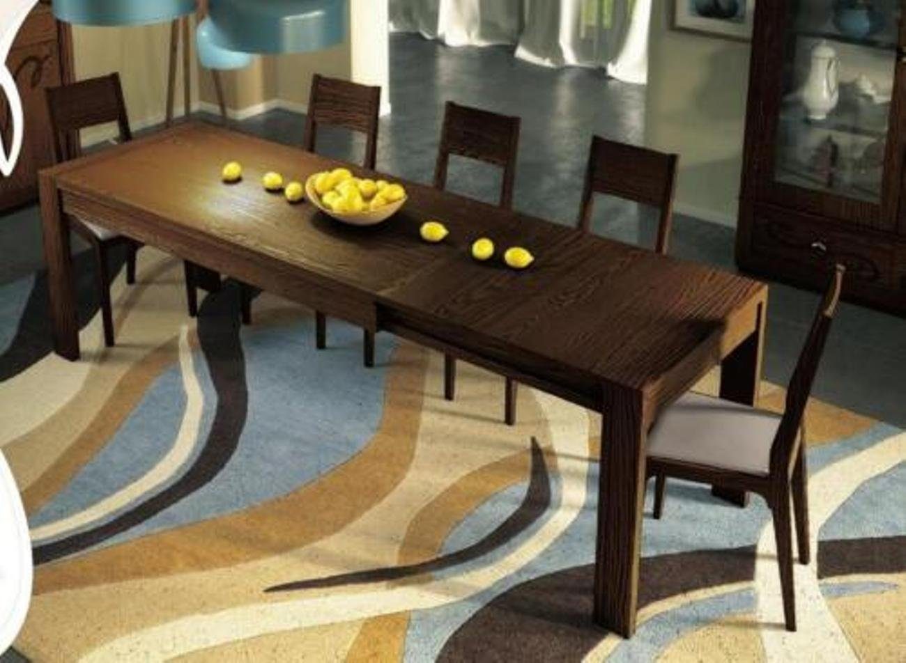 JVmoebel Esstisch, Esstisch Ausziehbarer Tisch Tische Möbel XXL Holz Design