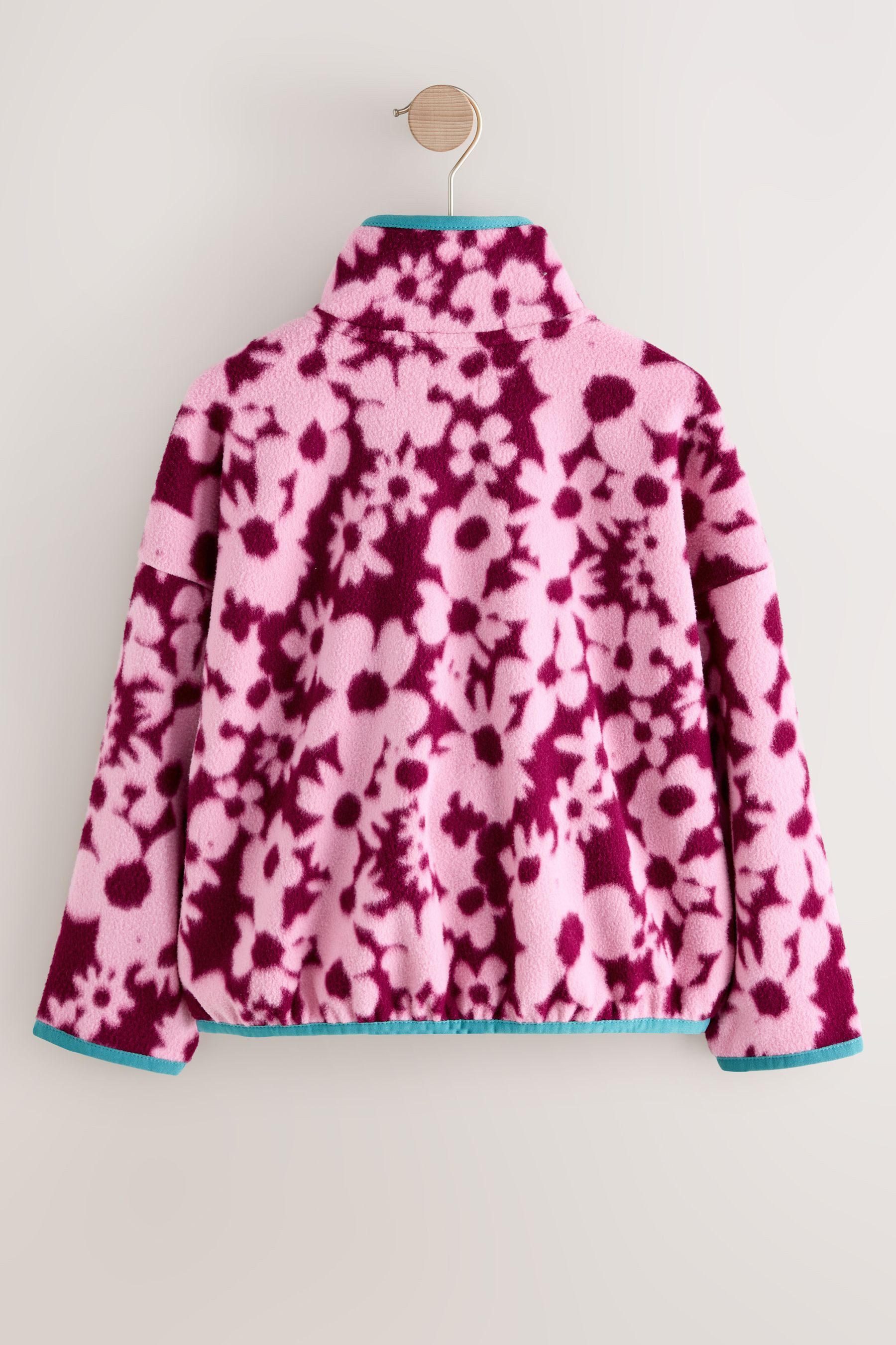 Next Fleecejacke Fleece-Jacke mit Print und günstig online kaufen