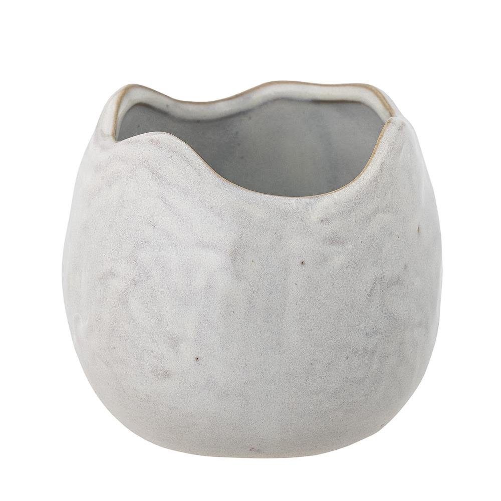 Bloomingville Blumentopf Pennie, in Weiß, 11cm, aus Steingut