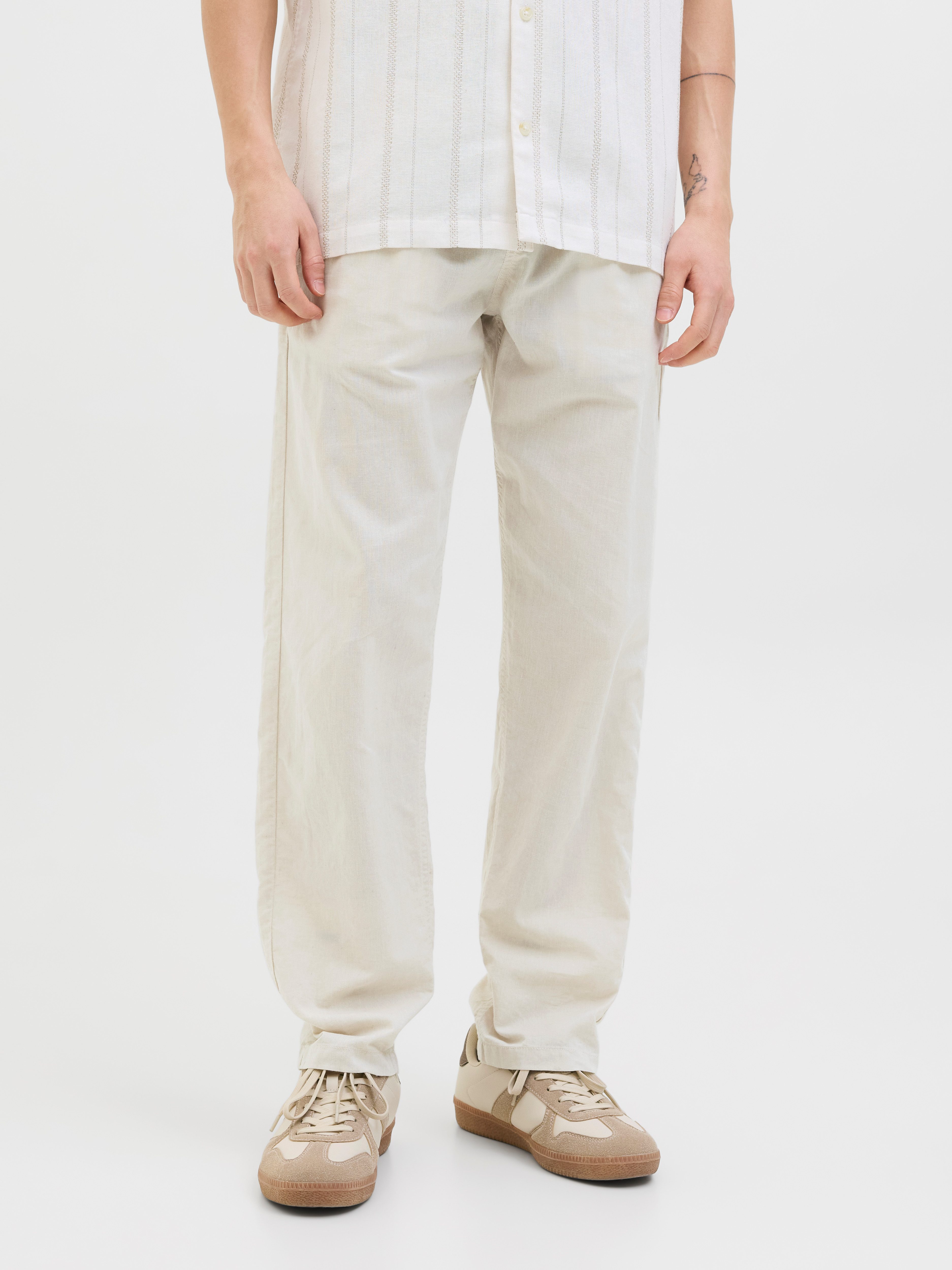 Jack & Jones Stoffhose JPSTKANE SUMMER JOGGER SN mit Bündchen