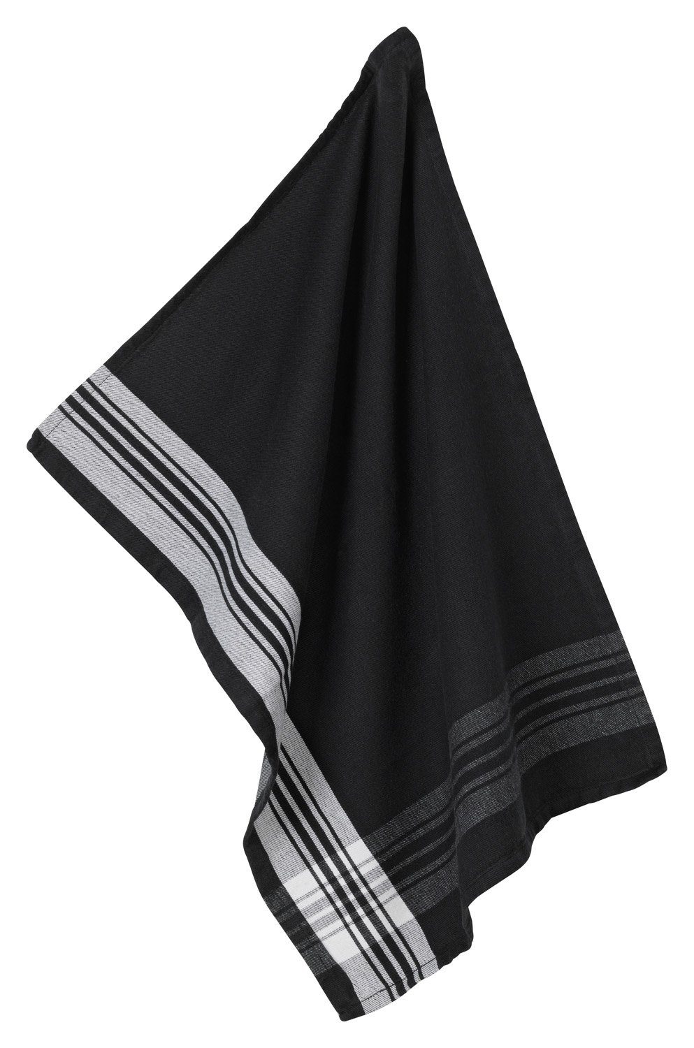 kela Geschirrtuch GIANNA, Schwarz, Grau, Weiß, B 50 cm x L 70 cm