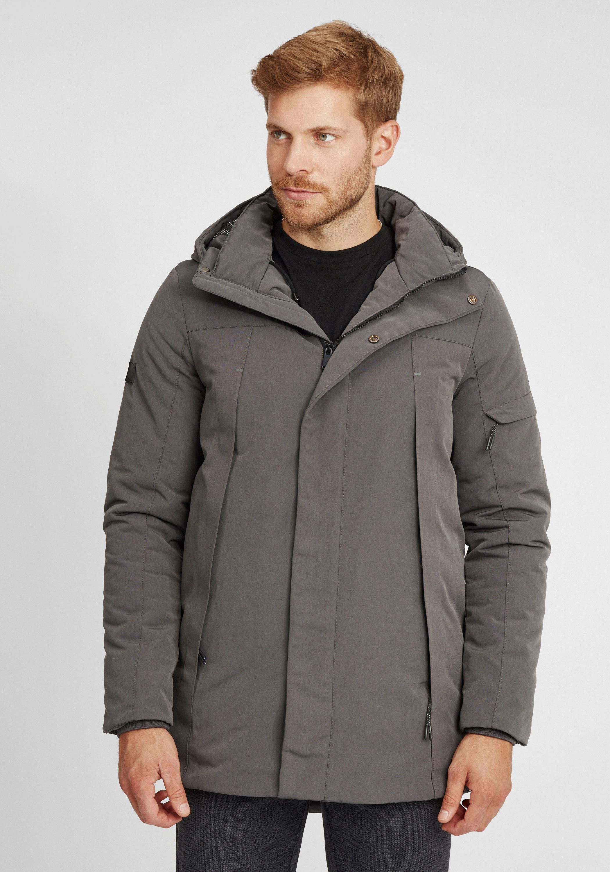 Indicode Parka IDRader Modische Winterjacke mit Kapuze günstig online kaufen