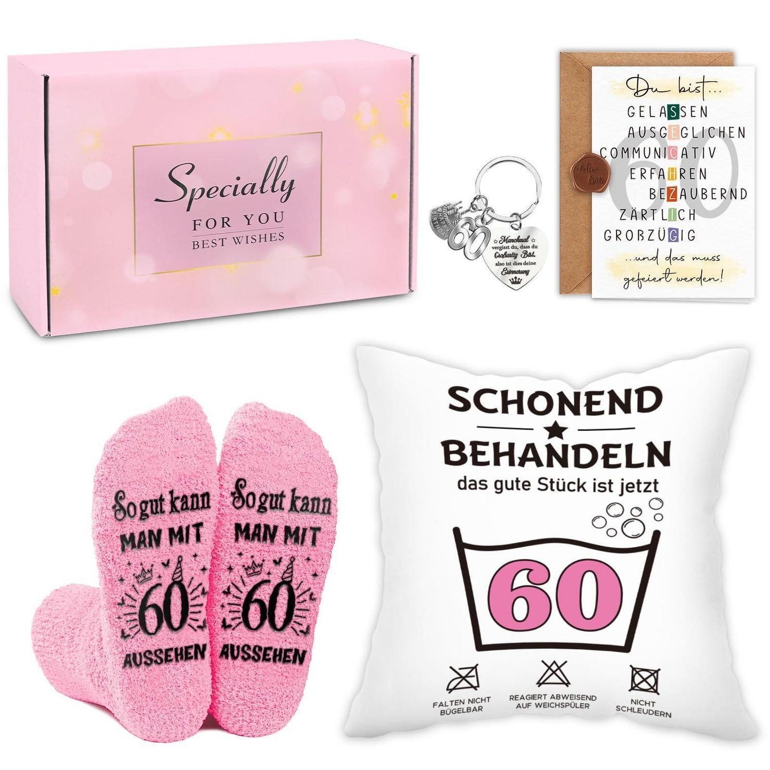LuxusKollektion Geschenkbox Geburtstags-Geschenkset Damen 4-tlg. 45x45cm (1 St)
