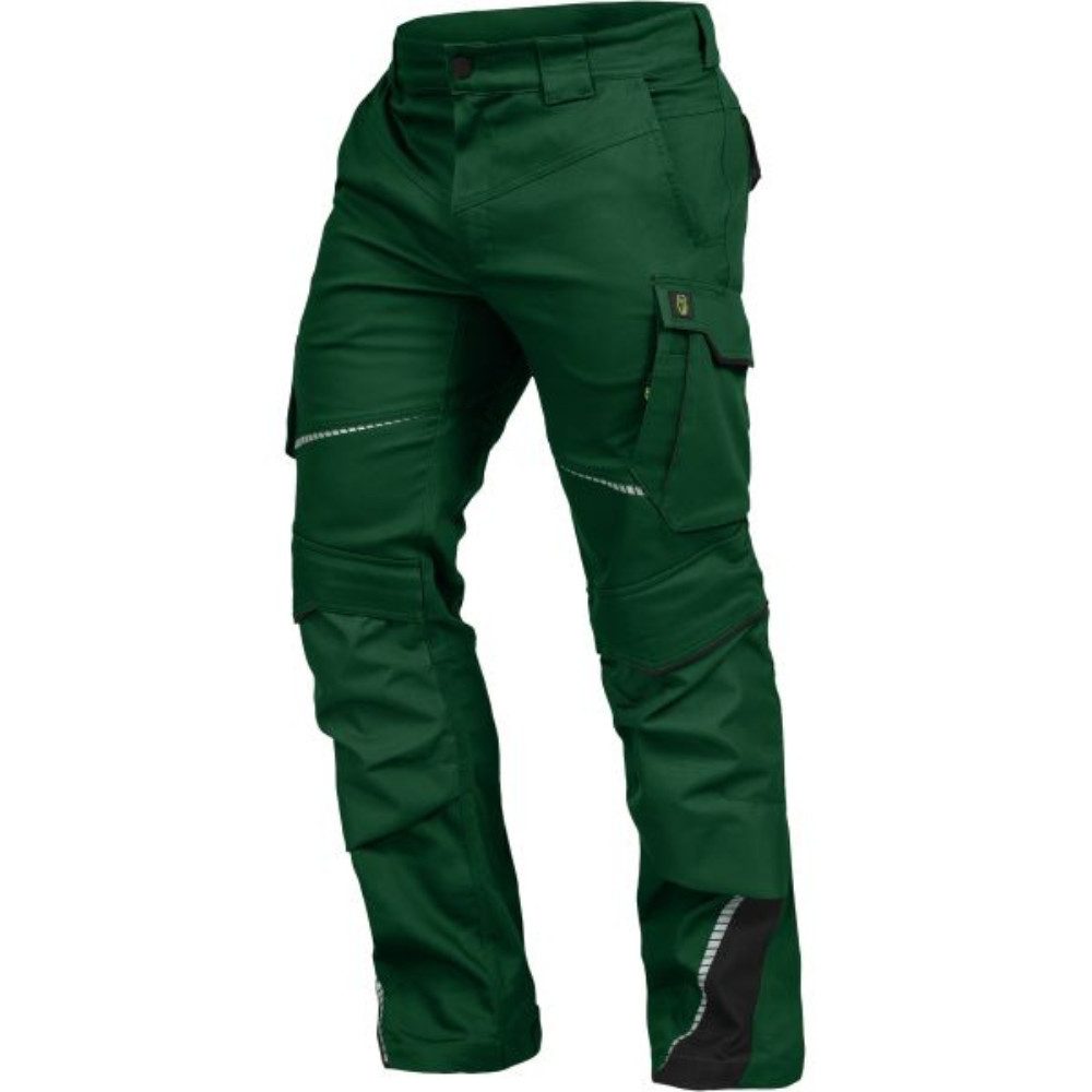 Leibwächter Arbeitshose Bundhose Flexline mit Reflektoren für gute Sichtbarkeit