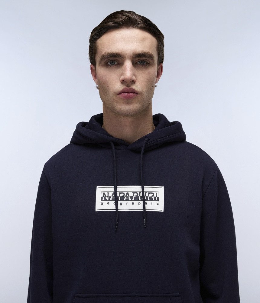 Napapijri Rundhalspullover B-Box Logo H günstig online kaufen