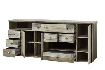 Innostyle Sideboard Sideboard BONANZA - Driftwood Nachbildung