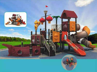 JVmoebel Spielturm Kinder Spiel Gerät Garten Anlage Turm Spielplätze Maßfertigung, Made in Europa
