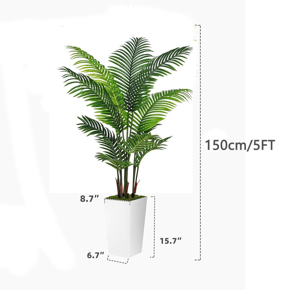 Künstliche Zimmerpflanze Künstliche Pflanzen Palme Baum,Kunst-Areca Palme P günstig online kaufen