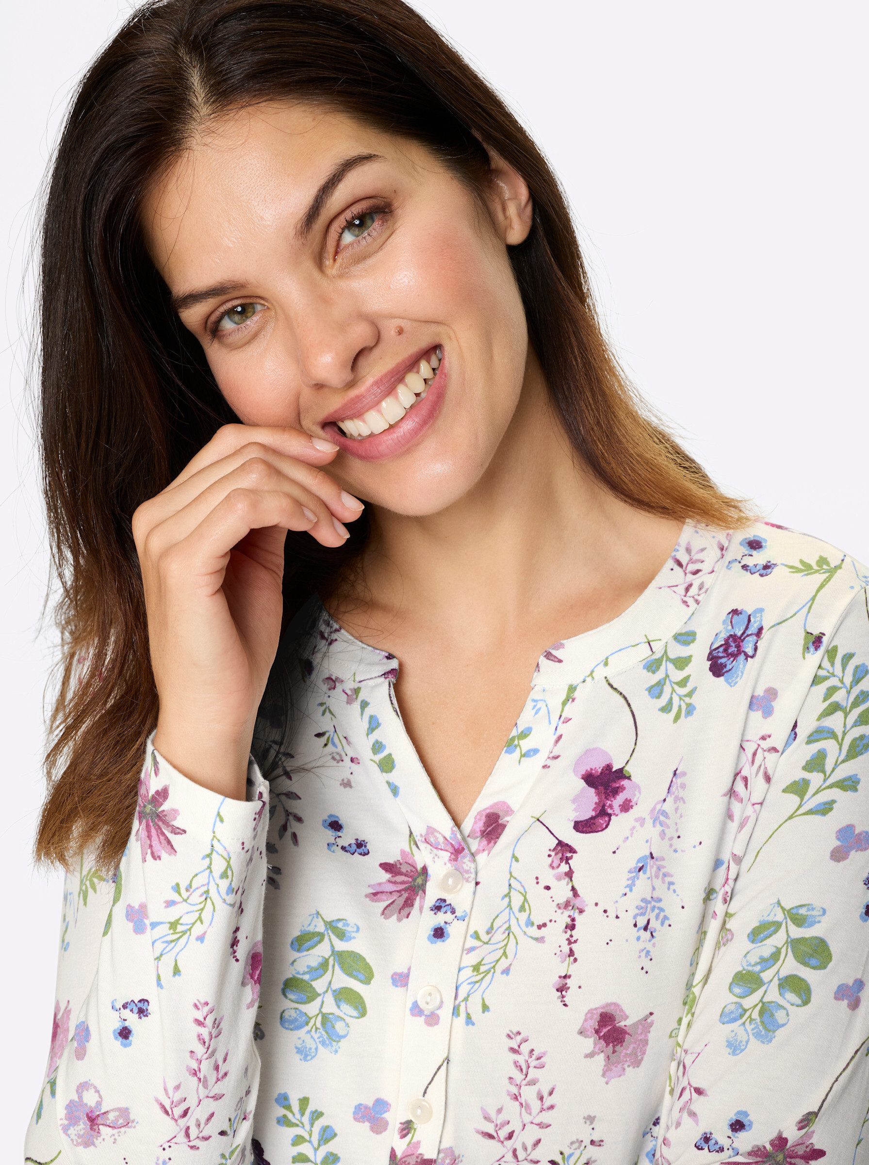 Sieh an! T-Shirt Langarm-Shirt Langarm – Bild 5 von 5