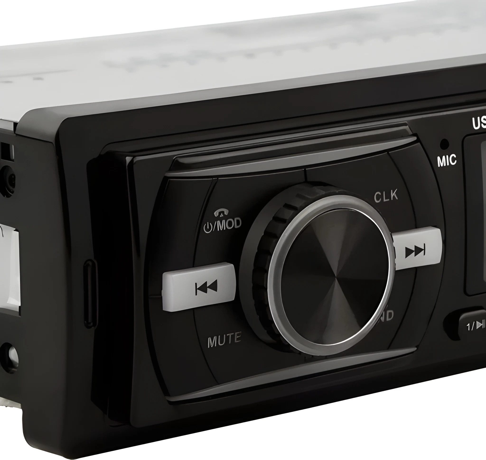 Athlix Auto Radio DAB+, Bluetooth, USB, Aux-Eingang, Sub-Out, Multicolour Autoradio (Freisprechfunktion, App-Steuerung, Schnellladung)