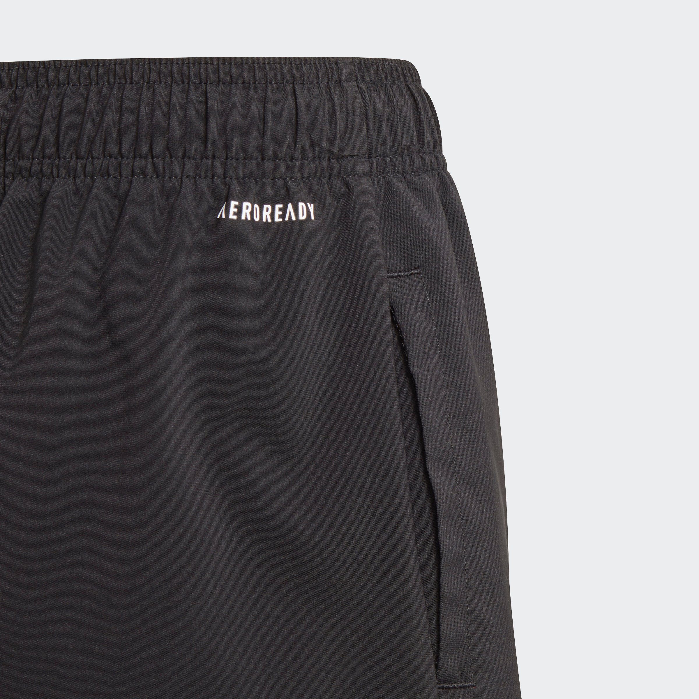 ADIDAS (1-tlg) ESSENTIALS Shorts BLACK/WHITE CHELSEA Sportswear adidas