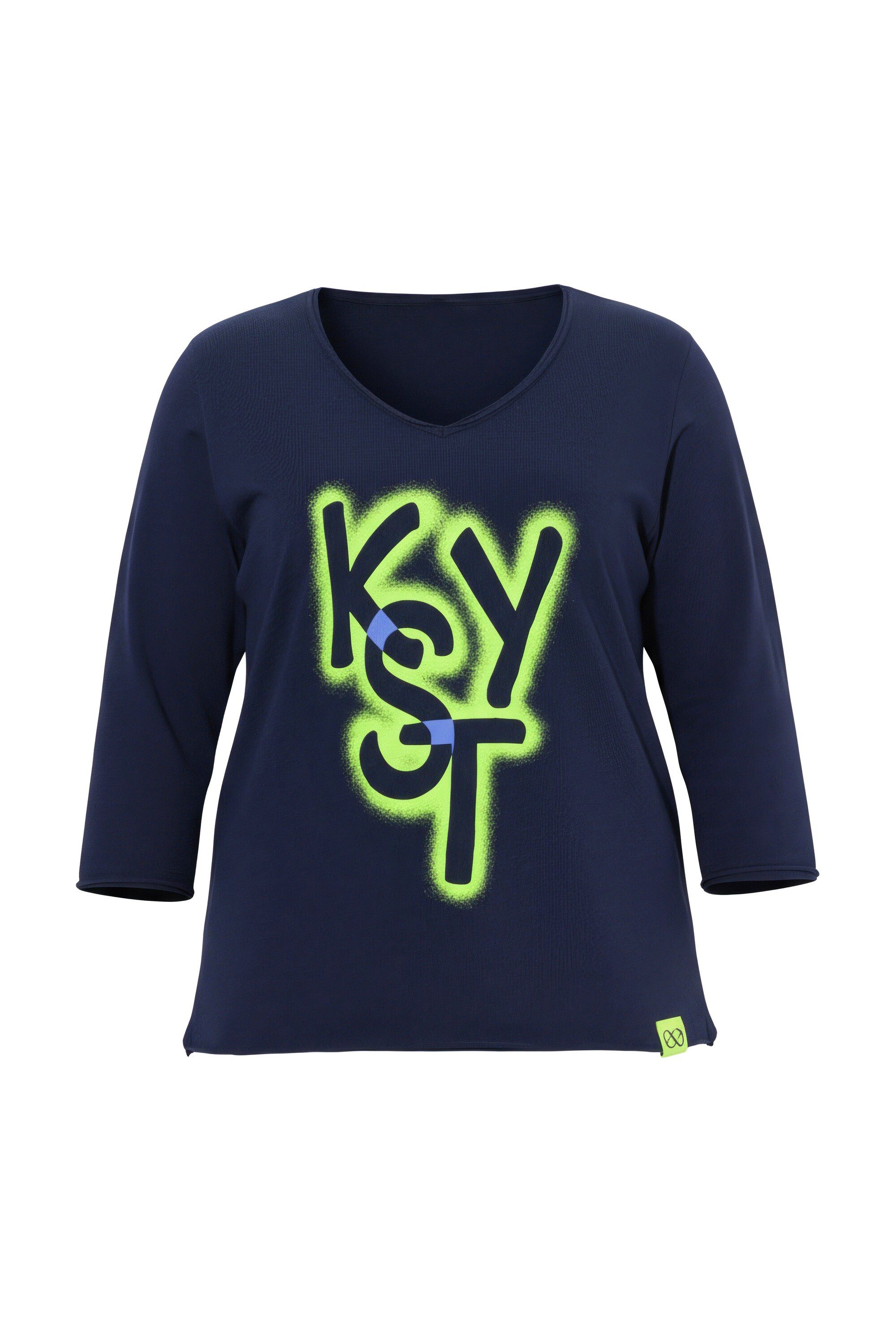 Laurasøn T-Shirt T-Shirt V-Ausschnitt 3/4 Arm günstig online kaufen