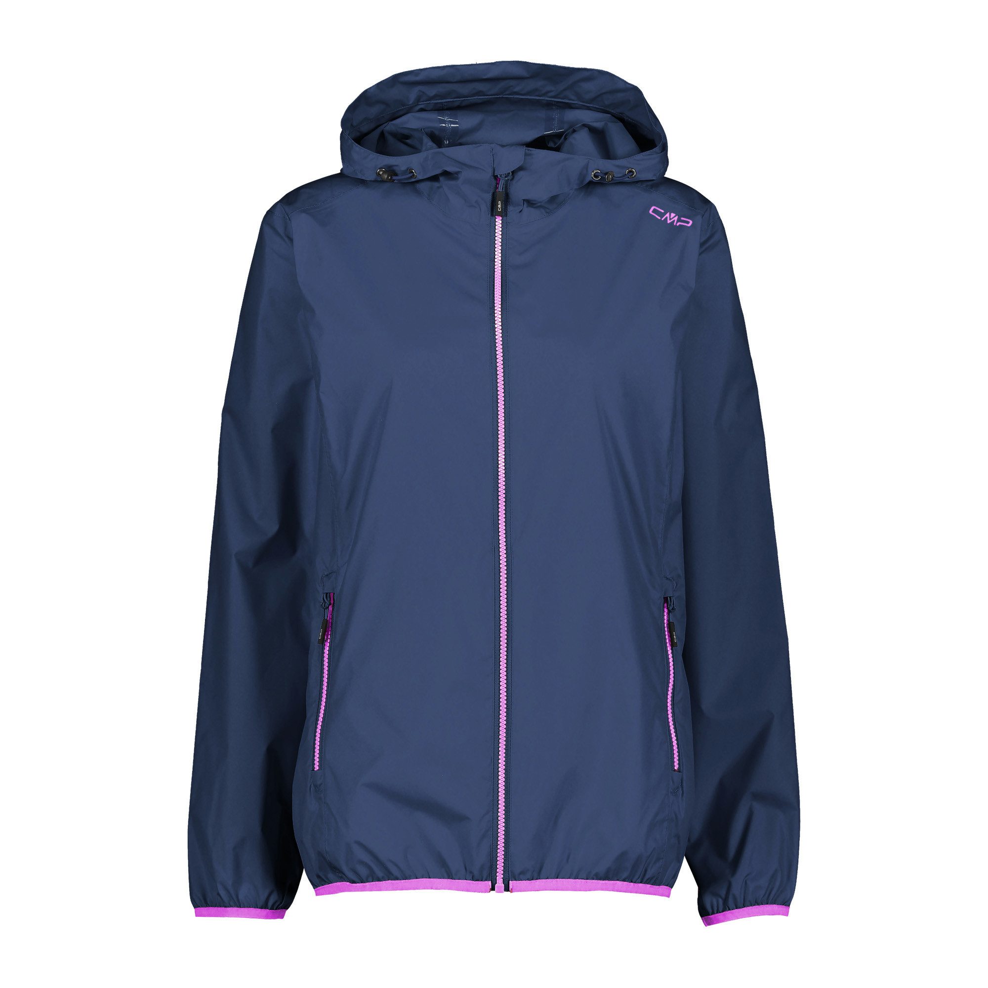 Regenjacke CMP Damen Regenjacke Woman Rain Jacket Fix Hood 32X5796