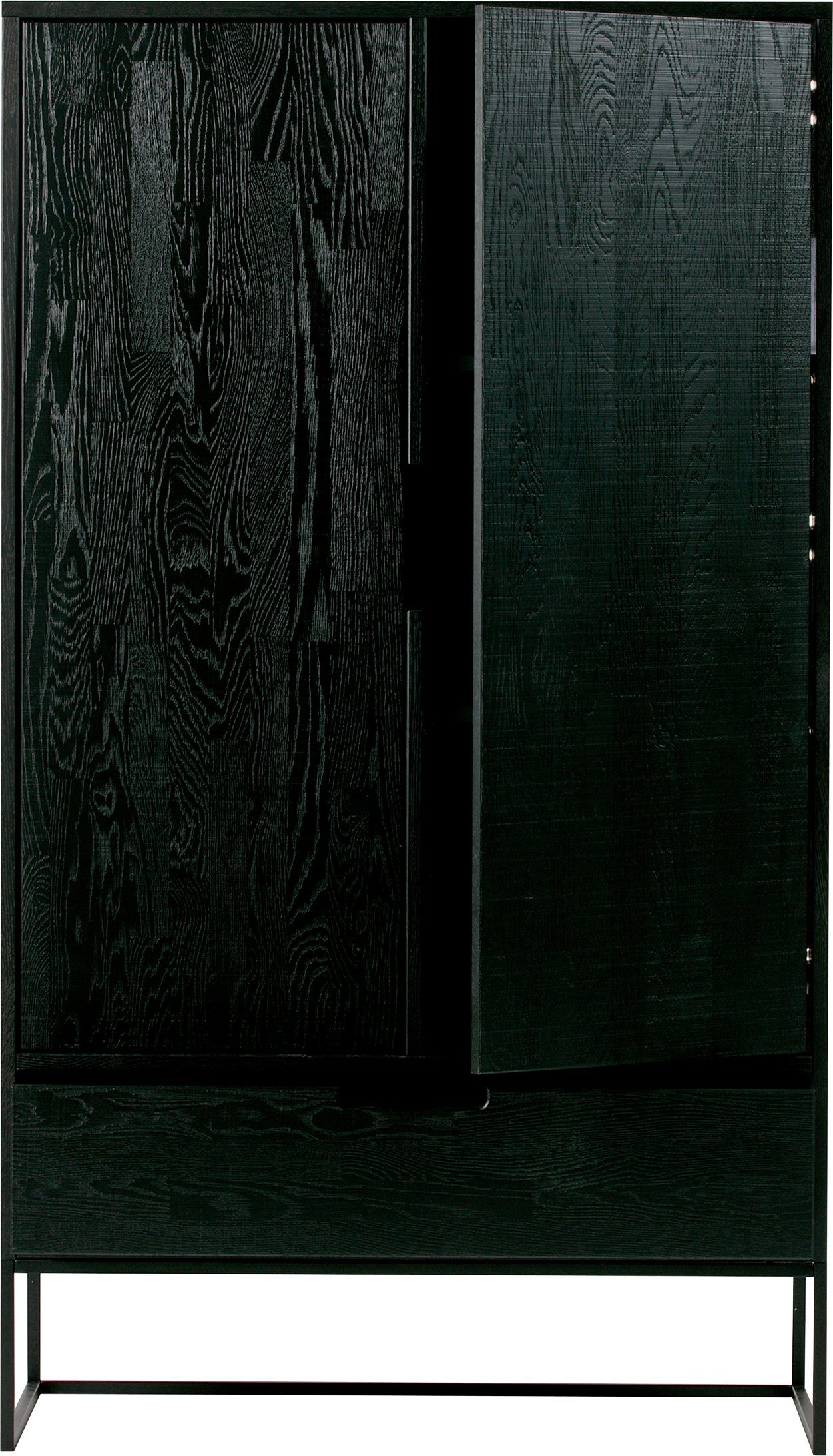 WOOOD Hochkommode Silas (2 St), 2-türiger Schrank, eine Schublade, H 149 cm x B 85 cm