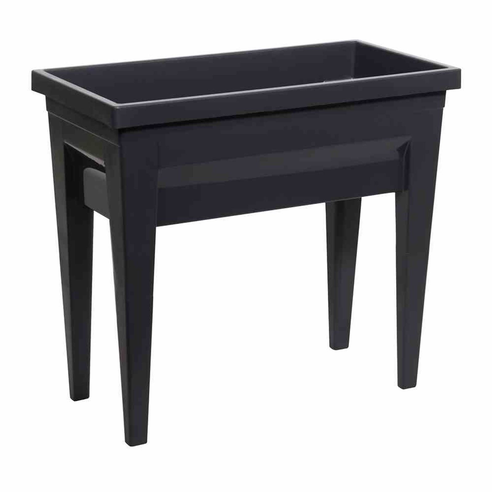 EDA Hochbeet Hochbeet VEG & Table City anthrazit grau, 57 l