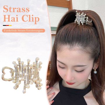 MAGICSHE Haarspange Glänzende Strass Haarspange für langem dickem Haar