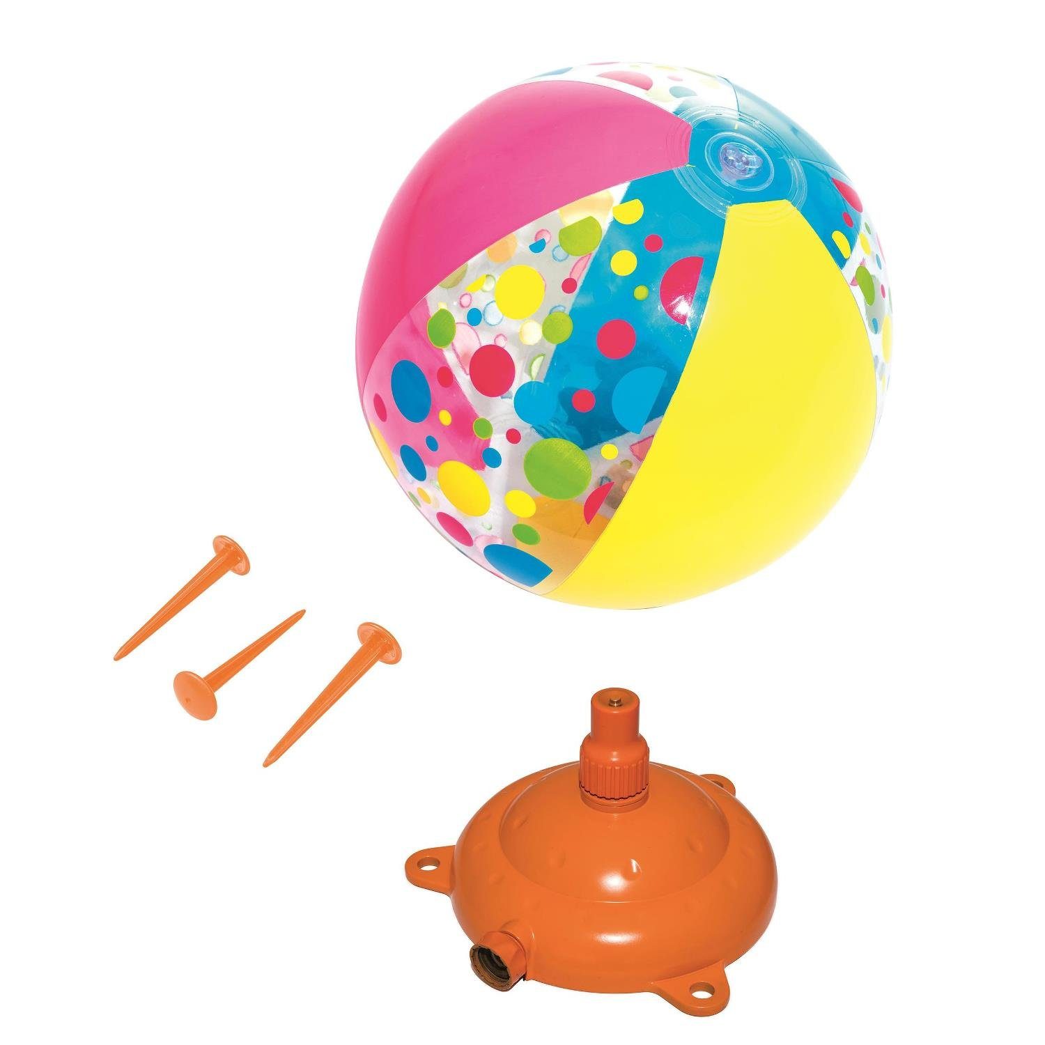 Bestway Badespielzeug Wasser-Sprinkler Hover + Spray Rasen-Sprenger, Wasser-Spaß, Wasser-Spielzeug, Wasser-Ball